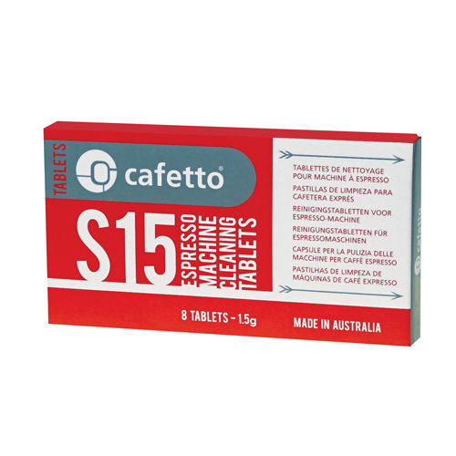 Cafetto S15 Espresso Machine Cleaning Tablets - 8 pack