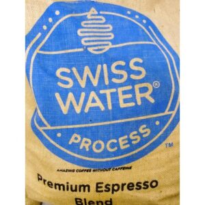 Swiss Water Process Premium Decaff Espresso Blend - 100% Chemical Free